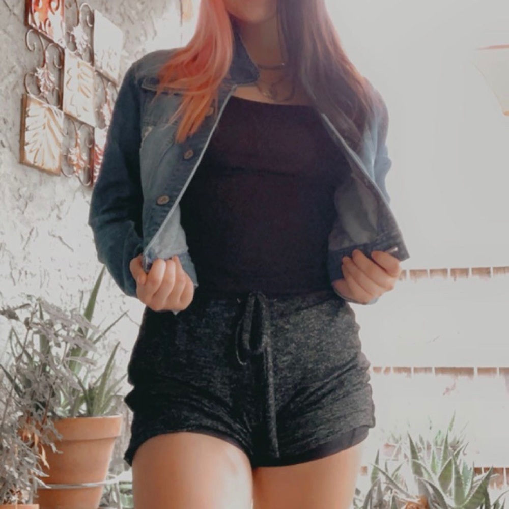 Cropped jean Jacket
